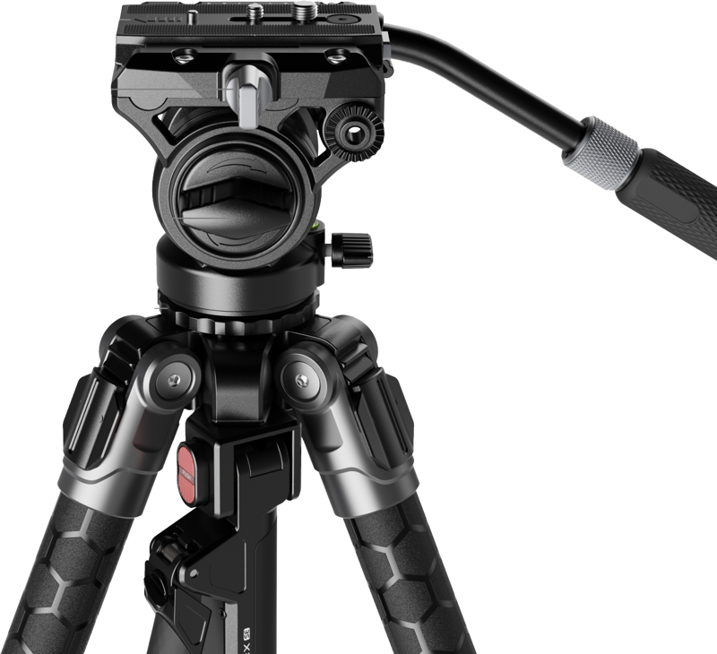SmallRig 5305 x Potato Jet TRIBEX SE Hydraulic Tripod - imagine 2