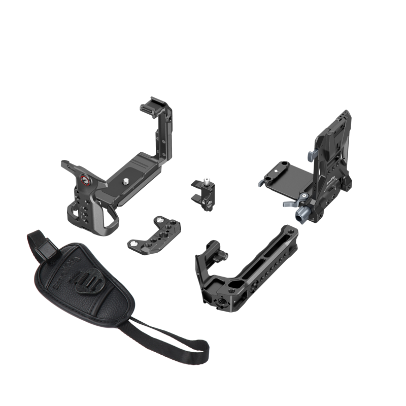 SmallRig 5590 Advanced Cage Kit with Battery Plate for Sony FX2 - imagine 2