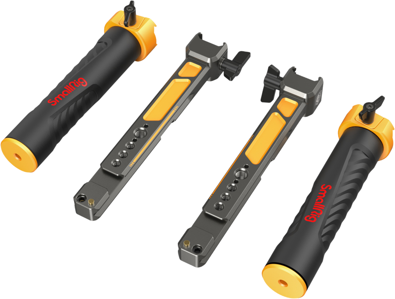 SmallRig 5526 Dual Handgrip for DJI RS 2 / RSC 2 / RS 3 / 3 Pro / RS 4 / 4 Proï¼ˆBumbleBee Edition) - imagine 2