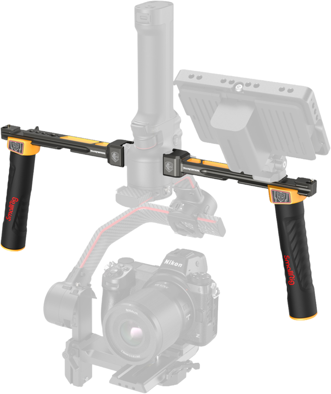 SmallRig 5526 Dual Handgrip for DJI RS 2 / RSC 2 / RS 3 / 3 Pro / RS 4 / 4 Proï¼ˆBumbleBee Edition) - imagine 4