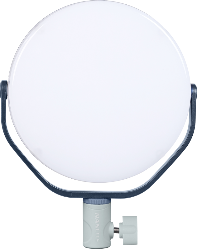 Nanlite Miro 30c LED Full-color Round Panel Light (Midnight Blue) - imagine 2