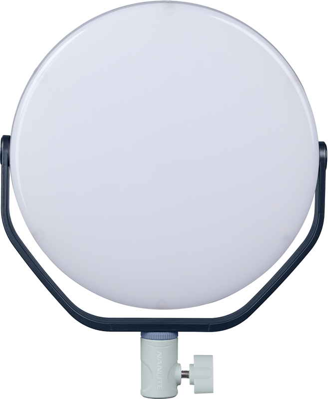 Nanlite Miro 60c LED Full-color Round Panel Light (Midnight Blue) - imagine 3