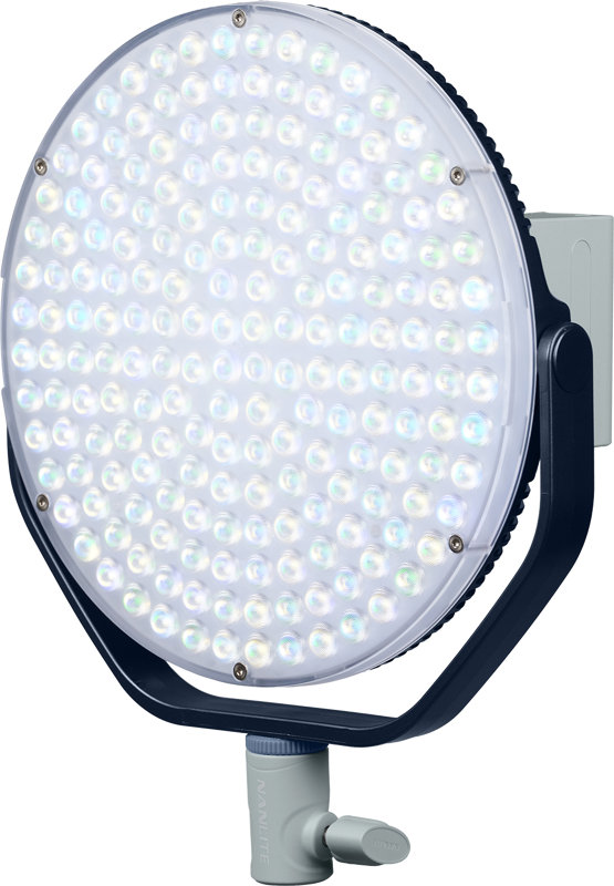 Nanlite Miro 60c LED Full-color Round Panel Light (Midnight Blue) - imagine 4