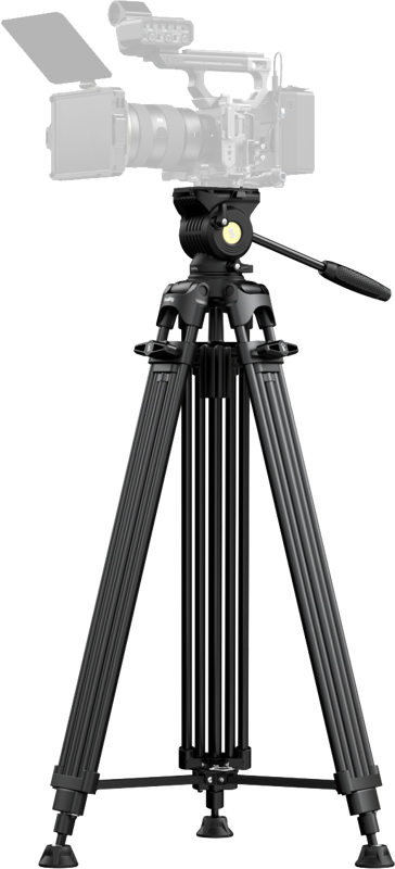 SmallRig 5442 FSD14 FreeSpeed Heavy-Duty Aluminum Alloy Tripod - imagine 4