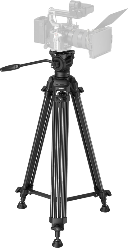 SmallRig 5440 AD14 Heavy-Duty Aluminum Alloy Tripod - imagine 4