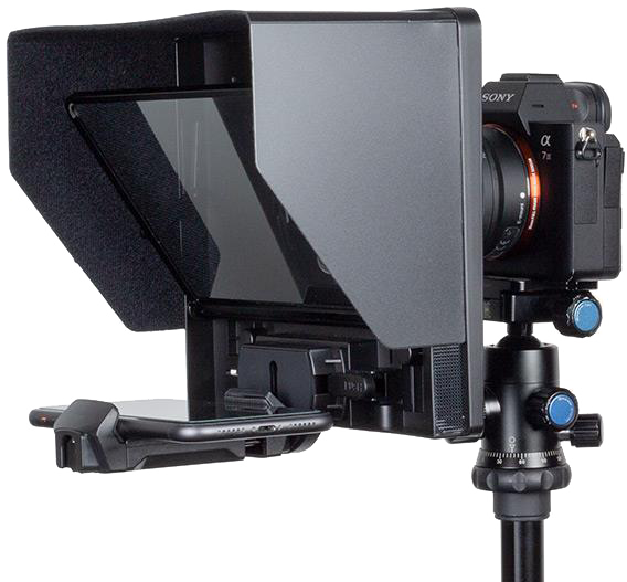 Feelworld Teleprompter TP10, DSLR, supports up to 11" tablet, Teleprompter pentru tableta, camera DSLR, Mirrorless - imagine 2