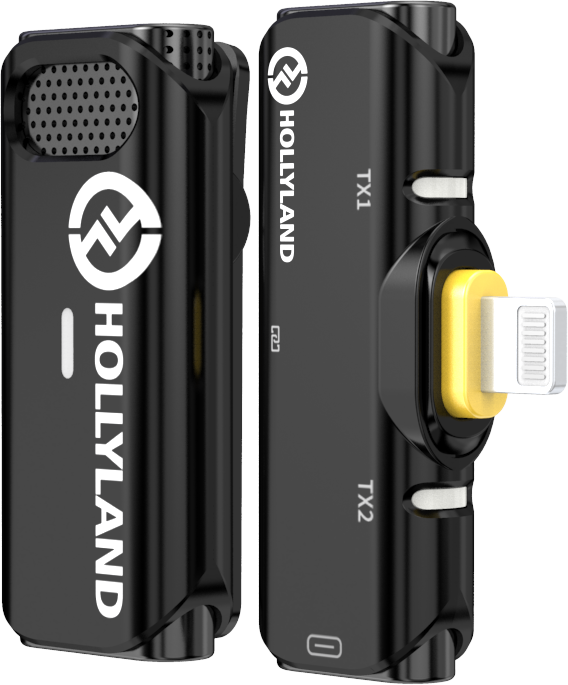 Hollyland Lark C1 Solo Wireless Lavalier Microphone for iPhone - imagine 2