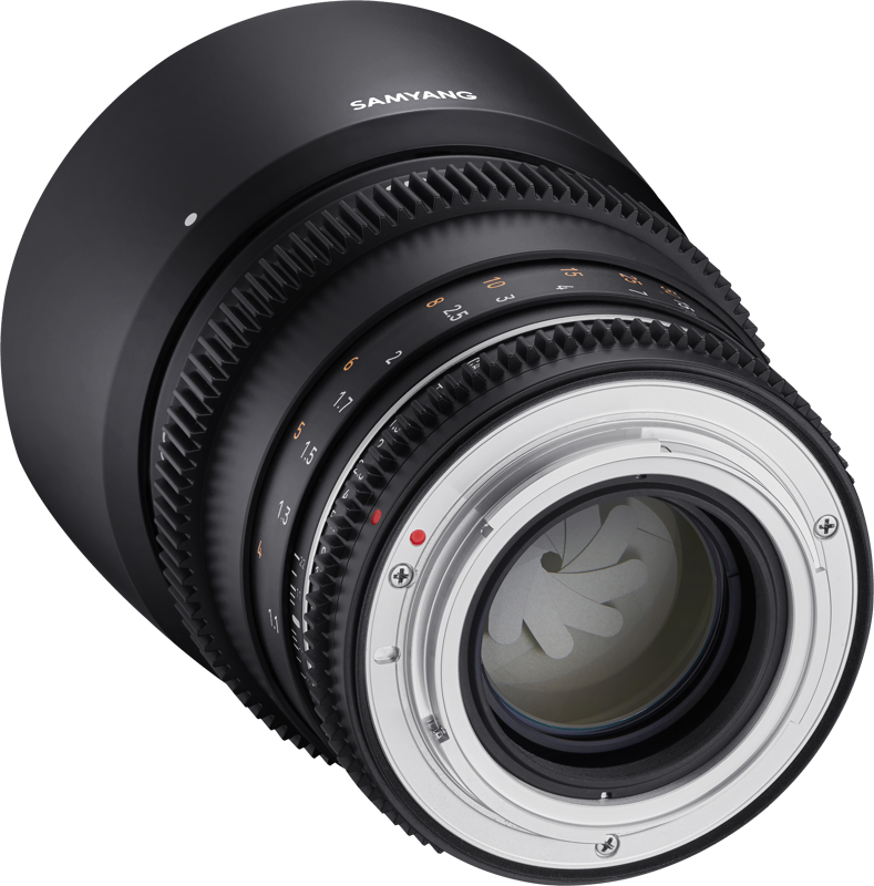 Samyang 85mm T1.5 VDSLR MK2 Canon RF Obiectiv video cinematic, Full Frame, Diafragma T1.5, Filtru 72mm, Weather Sealing - imagine 2