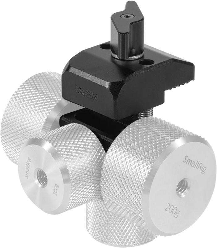 SmallRig 2465 Counterweight & Clamp for Gimbals, Clema cu contragreutate - imagine 3