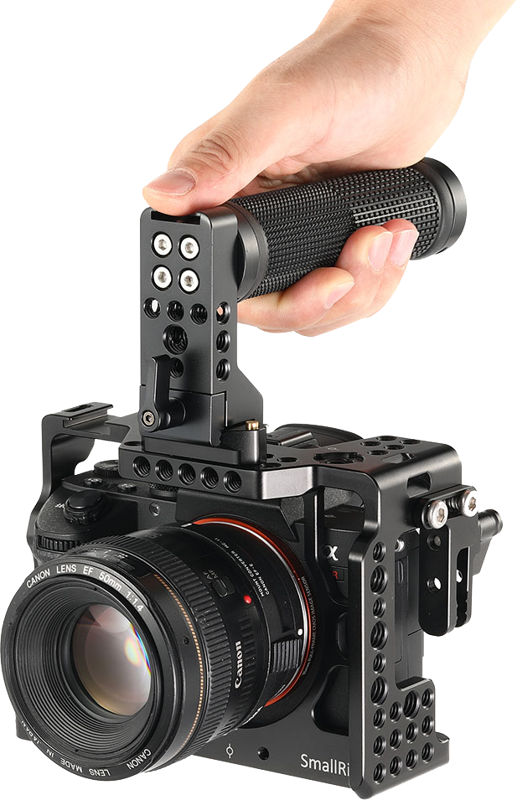 SmallRig 2096 Cage Kit for Sony A7R III, Kit carcara cu maner pentru camera foto video mirrorless - imagine 3