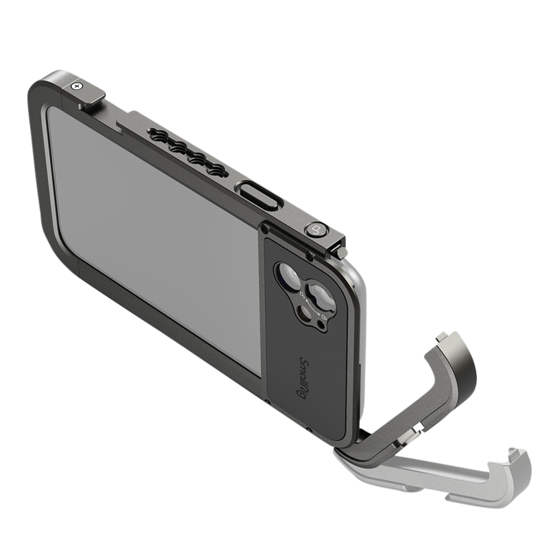 SmallRig 2774 Pro Mobile Cage for iPhone 11 (Moment Lens) - imagine 3