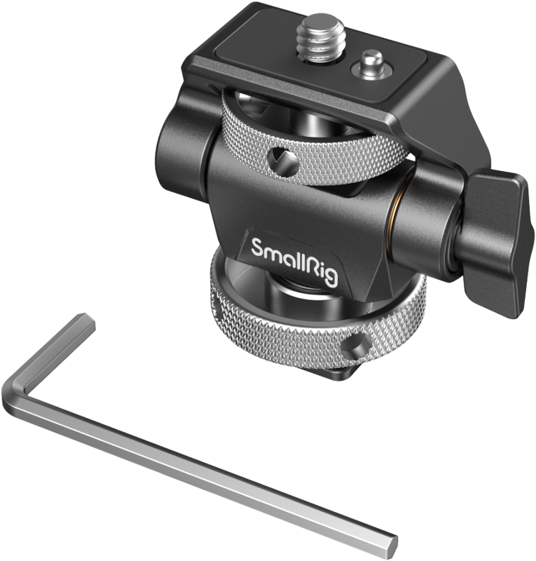 SmallRig 2905 Suport pentru monitor cu montura cold shoe, Suport pentru monitor cu eliberare rapida - imagine 2