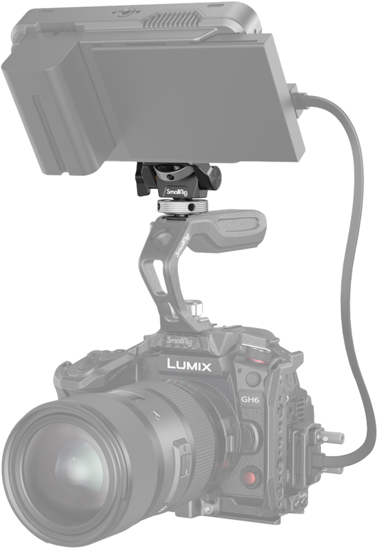 SmallRig 2905 Suport pentru monitor cu montura cold shoe, Suport pentru monitor cu eliberare rapida - imagine 4