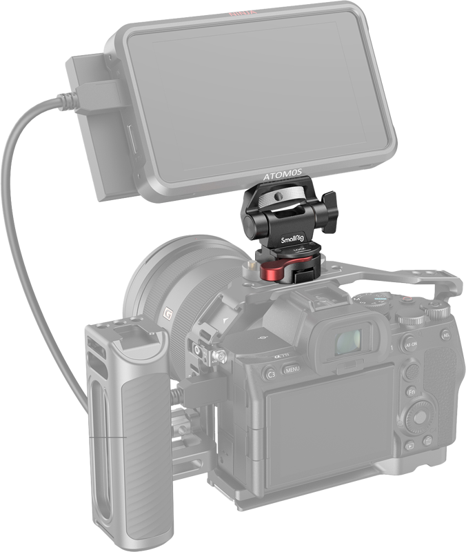 SmallRig 2906 Swivel and Tilt Adjustable Monitor Mount NATO-Mount, Clema prindere pentru monitor video - imagine 3