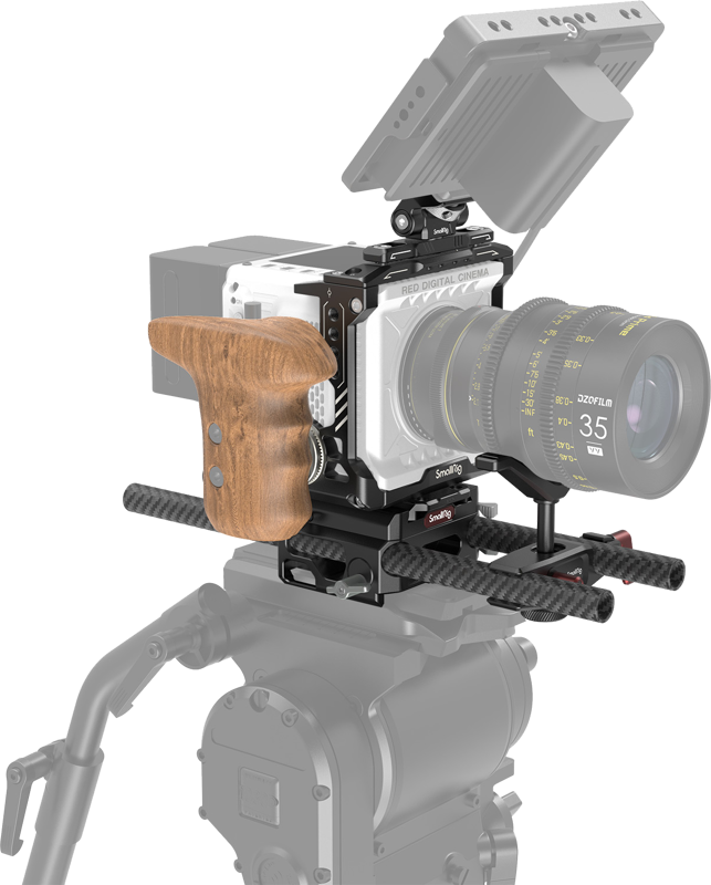 Kit carcasa camera foto video mirrorless cu maner, SmallRig 3208 Master Kit for Red Komodo - imagine 5