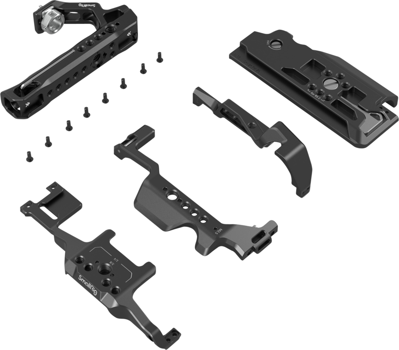 SmallRig 3738 Cage Kit For Nikon Z9, Kit carcasa camera foto video mirrorless cu maner - imagine 2