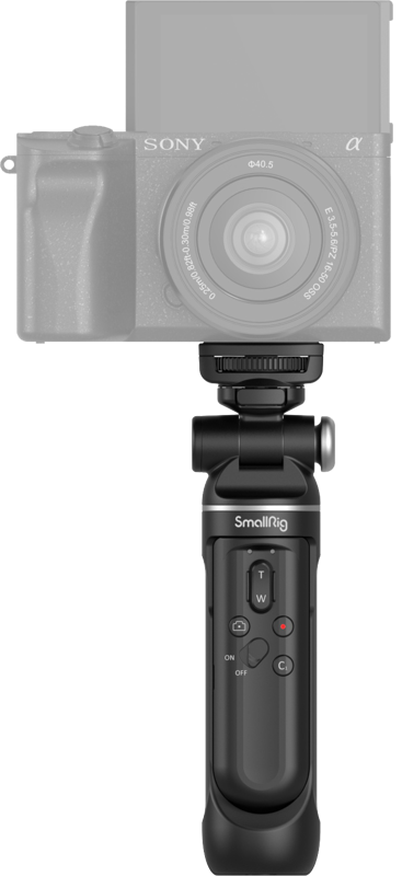 SmallRig 3326 SR-RG1 Wireless Shooting Grip, Minitrepied si selfie stick cu telecomanda - imagine 2