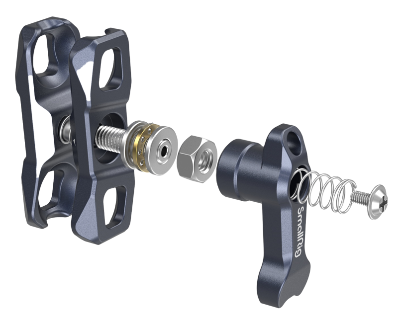 SmallRig 3874 Magic Arm with Dual Ball heads (1/4"-20 Screw and ARRI Locating Screw) - imagine 2