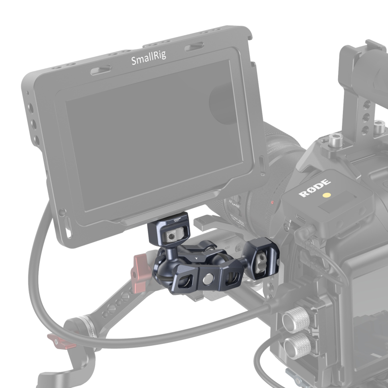 SmallRig 3874 Magic Arm with Dual Ball heads (1/4"-20 Screw and ARRI Locating Screw) - imagine 3