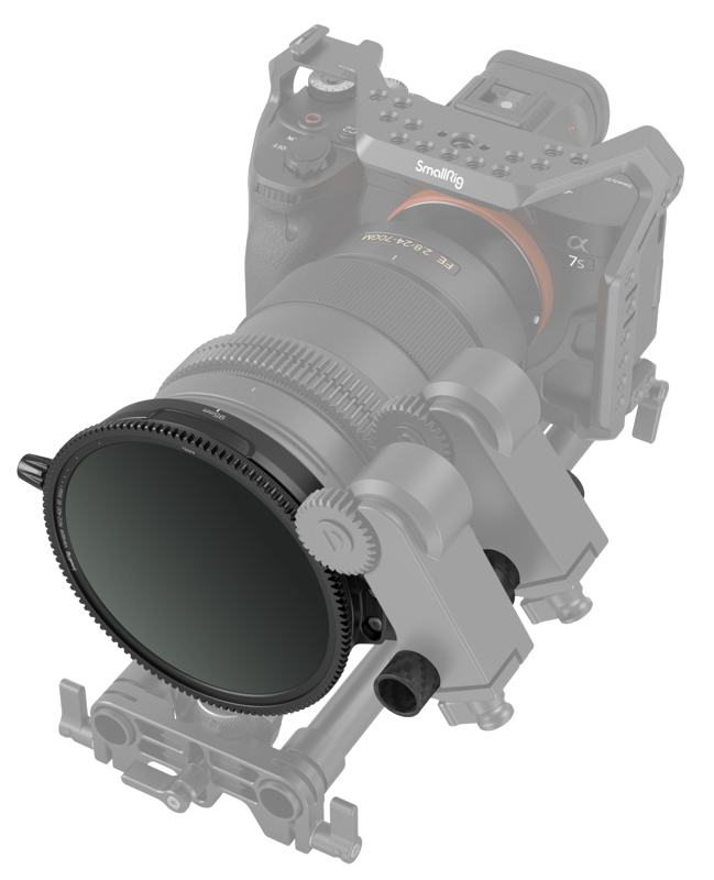 SmallRig 3864 Filter Kit CPL/VND 95mm with Rod Clamp, Set filtre polariza / ND - imagine 4