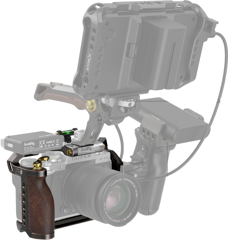 SmallRig 3870 Cage Retro For Fujifilm X-T5, Carcasa camera foto video mirrorless - imagine 2