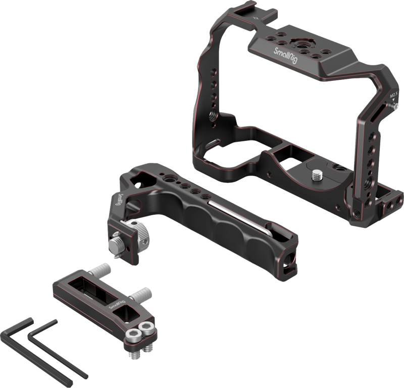 Kit carcasa camera foto video mirrorless cu maner, SmallRig 4098 Handheld Cage Kit For Nikon Z5 / Z6 / Z7 /X6II / Z7II (Limited - imagine 2