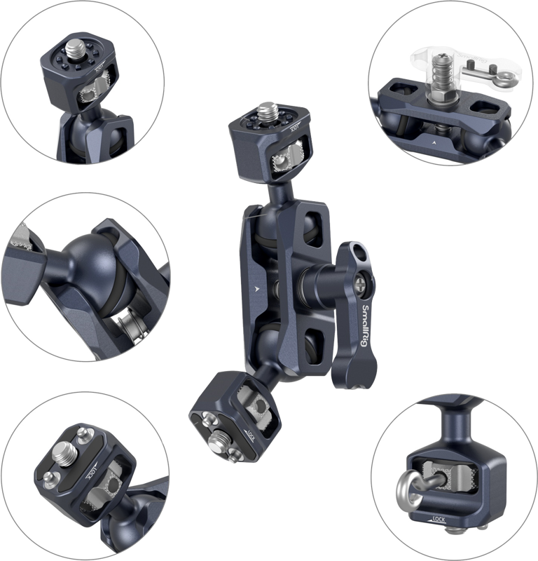 SmallRig 4123 Magic Arm For Sony FX6/ FS5/ FS5II, Brat articulat - imagine 3