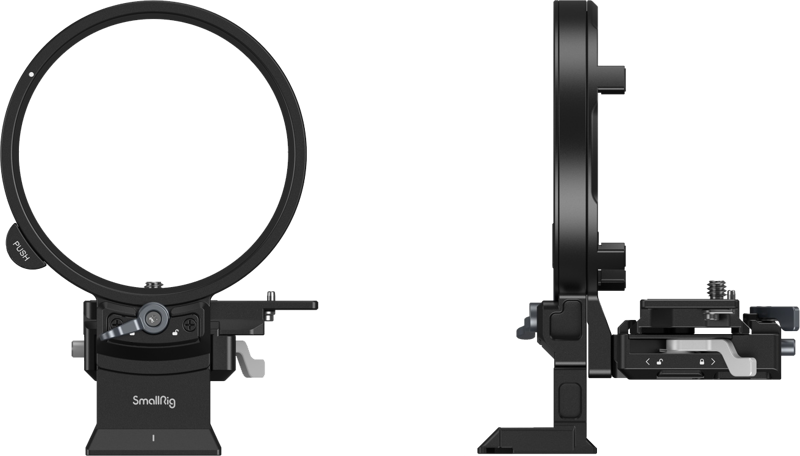 SmallRig 4305 Rotatable Horizontal-to-Vertical Mount Plate Kit for Fujifilm GFX-series Cameras - imagine 2