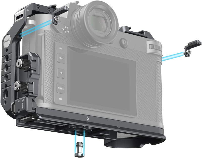 SmallRig 4162 Cage Kit for Leica SL2 / SL2-S, Carcasa camera foto video mirrorless - imagine 4