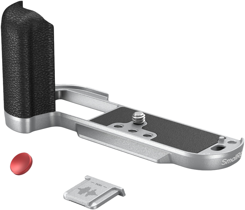 SmallRig 4713 Silicone L-Shape Handle for Fujifilm X-T50 Silver, Grip din silicon camera camera foto mirrorless - imagine 2