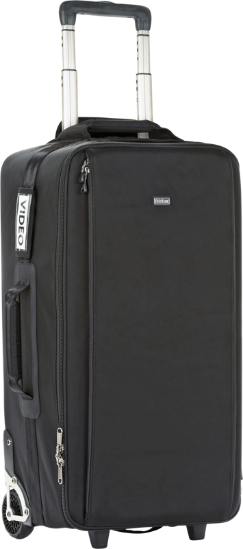 Valiza troler pentru aparatura foto, camera foto, obiective, flash, rigida, Think Tank Logistics Manager 30 V2.0, Black - imagine 3