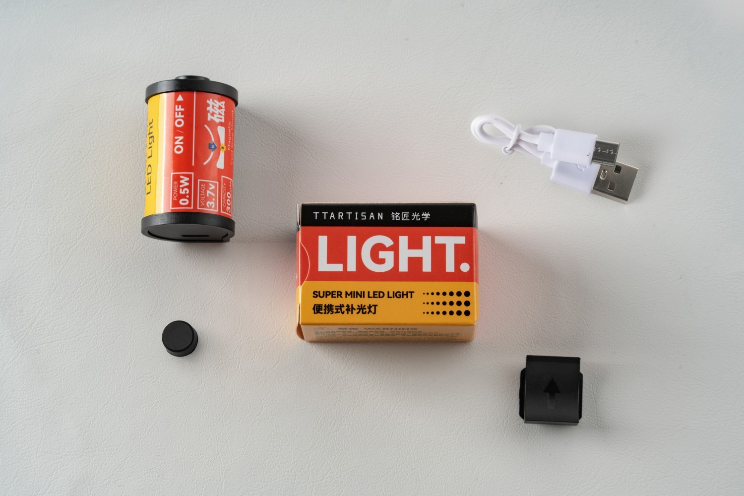 Lumină LED TTArtisan în stil vintage, design inspirat de film foto. - imagine 8