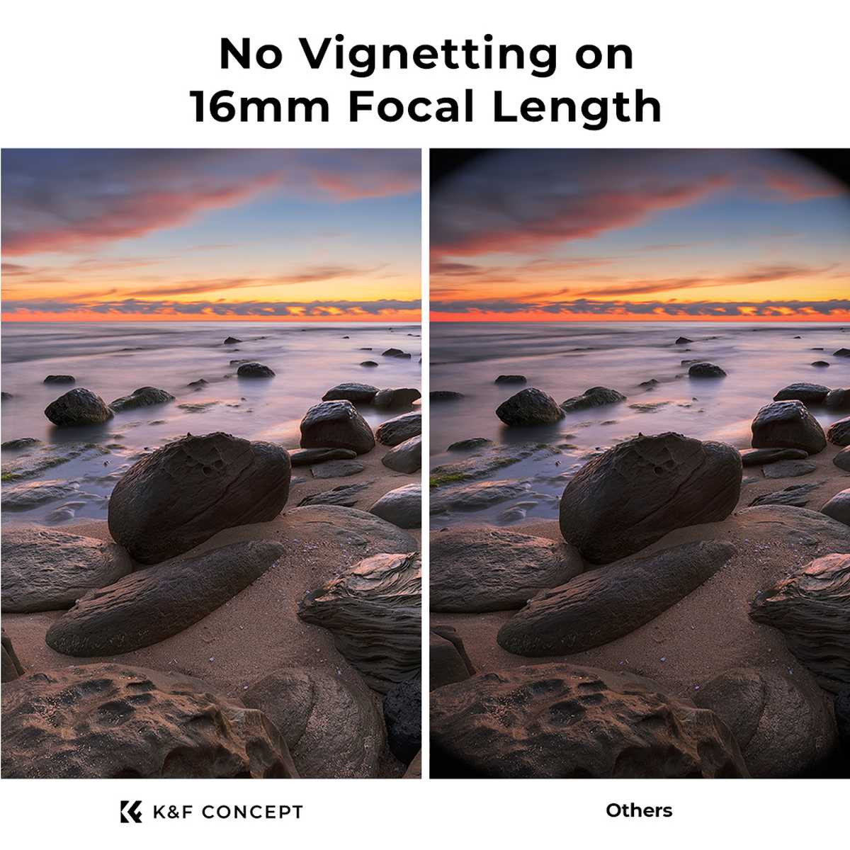 K&F Filtru 55MM Slim Variable/Fader NDX, ND2~ND400, Filtru obiectiv ND - imagine 5