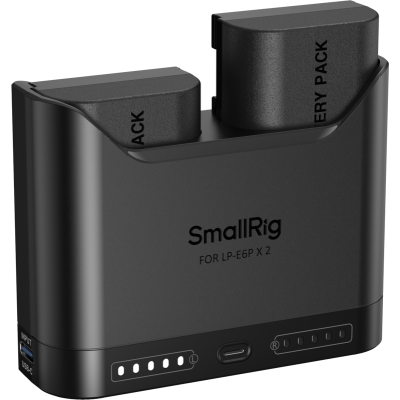 Avatar-Shop|SmallRig 5484 Turbo Charging Kit for LP-E6NH Camera Batteries|SmallRig