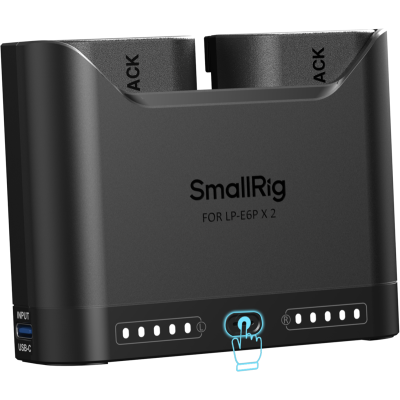Avatar-Shop|SmallRig 5484 Turbo Charging Kit for LP-E6NH Camera Batteries|SmallRig
