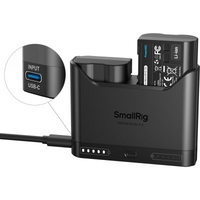 Avatar-Shop|SmallRig 5486 Turbo Charging Kit for EN-EL15c Camera Batteries|SmallRig