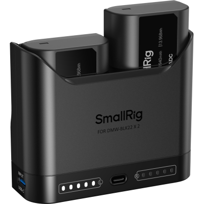 Avatar-Shop|SmallRig 5487 Turbo Charging Kit for DMW-BLK22 Camera Batteries|SmallRig