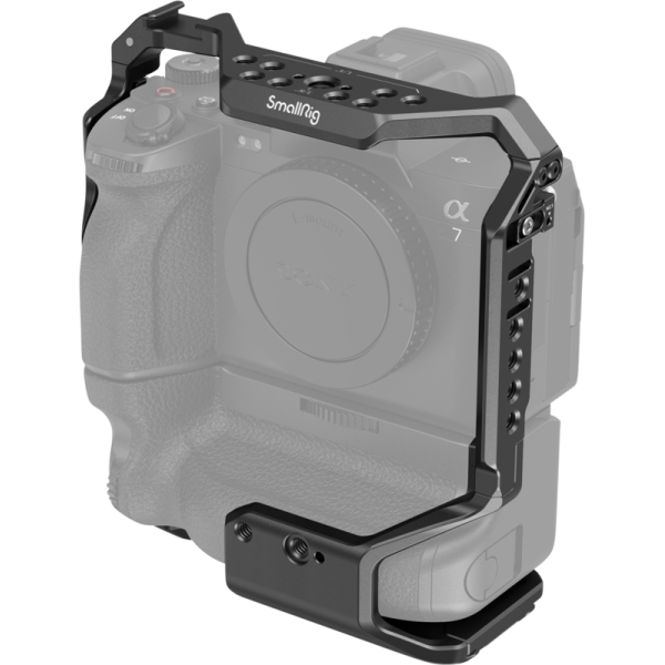 SmallRig 3594 Cage For Sony A7IV/ A7SIII/ A7RIV/ A1 with Batt Grip VG-C4EM, Carcasa camera foto video mirrorless