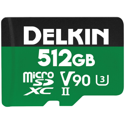 Avatar Shop|Delkin microSD Power 2000x UHS-II (V90) R300/W250 512GB|DELKIN