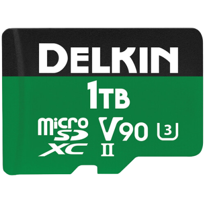 Avatar-Shop|Delkin microSD Power 2000x UHS-II (V90) R300/W250 1TB|DELKIN