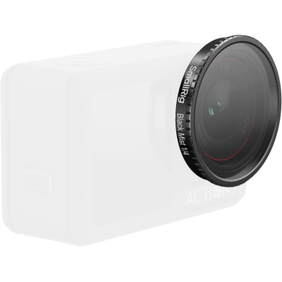 Avatar-Shop|SmallRig 5836 Attachable 1/4 Effect Black Mist Filter for DJI Osmo Action 5 Pro / 4|SmallRig
