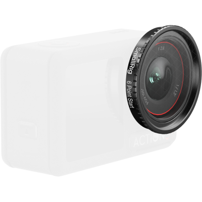 Avatar Shop|SmallRig 5839 Attachable Star Cross Filter (6 Points) for DJI Osmo Action 5 Pro / 4|SmallRig