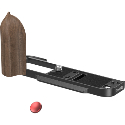 Avatar Shop|SmallRig 5666 L-Shaped Mount Plate with Wooden Handle for FUJIFILM X-T30 / T30 II / T30 III Black|SmallRig