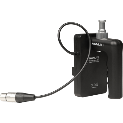 Avatar-Shop|Nanlite V-Mount Battery Grip with 4-Pin XLR Connector|Nanlite