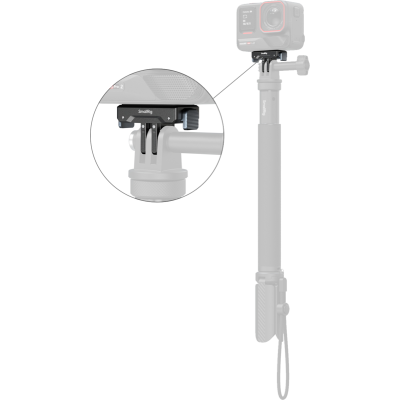 Avatar-Shop|SmallRig 5814 Quick Release Mount Adapter for Insta360 X5 / X4 Air / Ace Pro 2 / Ace Pro / Ace|SmallRig