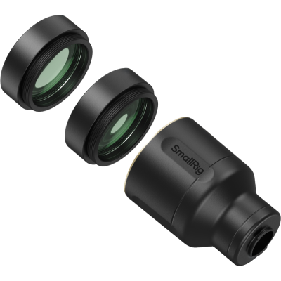 Avatar-Shop|SmallRig 5334 2Ã— Magnification Telephoto & Macro Lens Kit for Phones (T-Mount)|SmallRig