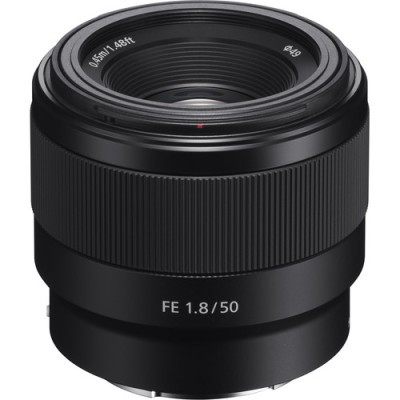 Sony FE 50mm F1.8 Obiectiv Foto, Montura E, Full Frame, Diafragma f/1.8, Autofocus DC,...