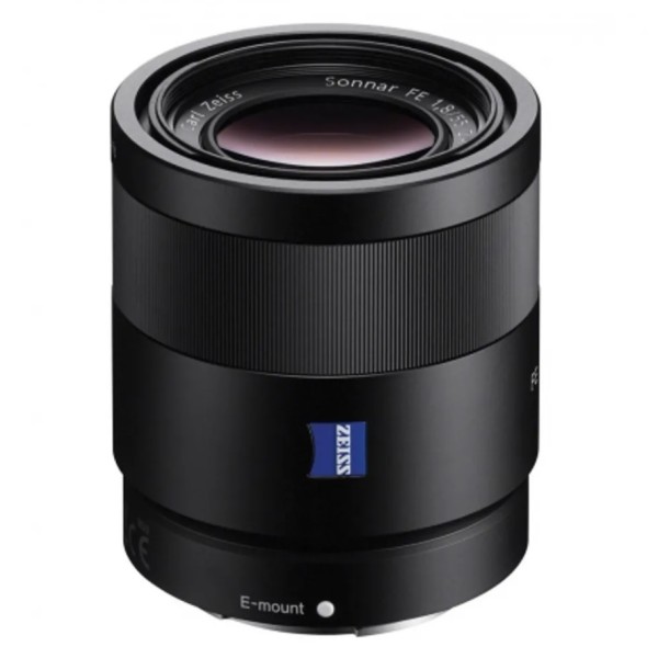 Sony 55mm f1.8 Sonnar T FE ZA Obiectiv Foto, Montura Sony E, Diafragma f/1.8-f/22, 7 Elemente in 5 Grupuri, Rezistent la Praf