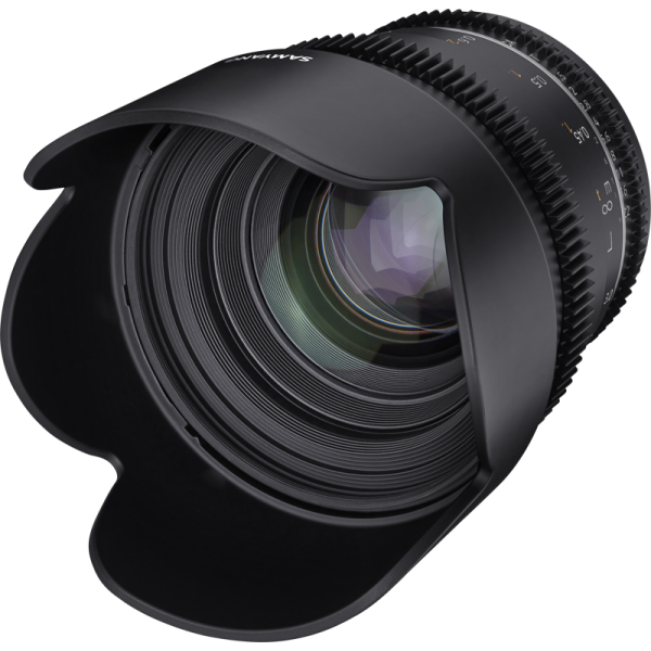 Samyang 50mm T1.5 VDSLR MK2 Canon EF Obiectiv video cinematic, Full Frame, Diafragma T1.5, Filtru 77mm, Weather Sealing