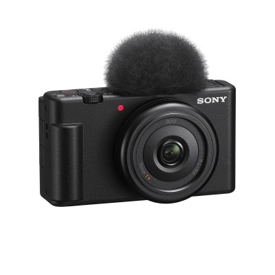 Sony ZV-1F Camera Vlogging, Obiectiv Ultrawide 20mm F2.0, 4K 30p, Senzor 1.0 20.1MP,...